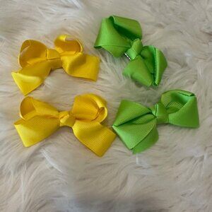 Bundle (4) of 3" Boutique Bows   3B8026  Handmade NWT Boutique